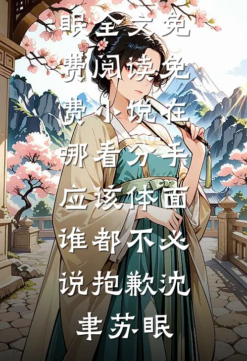 分手应该体面，谁都不必说抱歉(沈聿苏眠)全文免费阅读_免费小说在哪看分手应该体面，谁都不必说抱歉(沈聿苏眠)