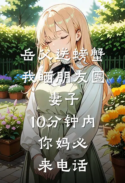 岳父送螃蟹我晒朋友圈，妻子：10分钟内，你妈必来电话