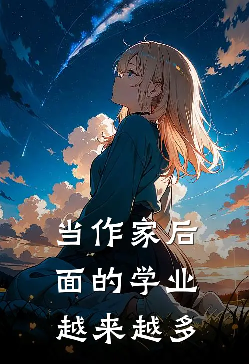 当作家后面的学业越来越多怎么说