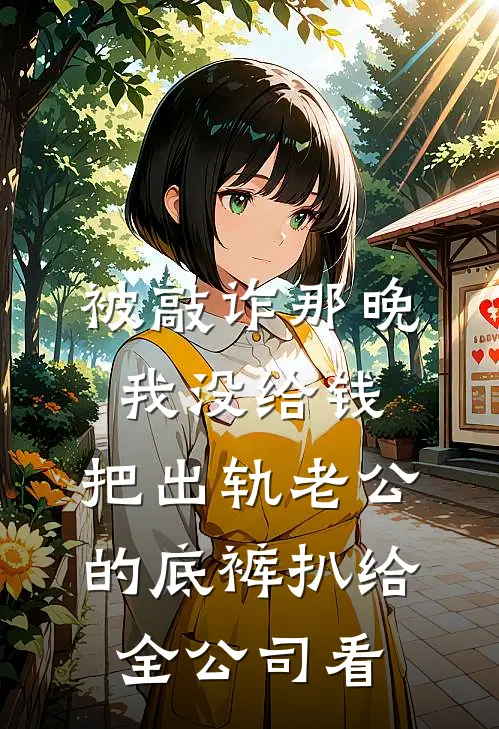 被敲诈那晚我没给钱，把出轨老公的底裤扒给全公司看