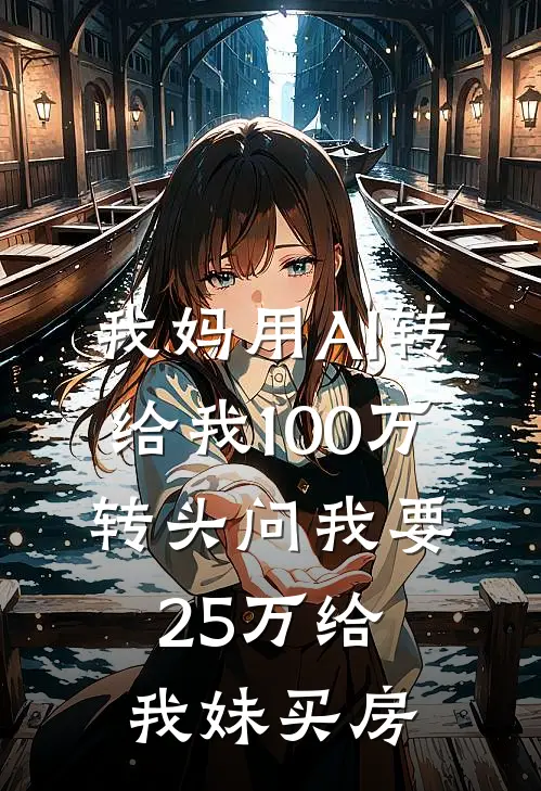 我妈用AI转给我100万，转头问我要25万给我妹买房