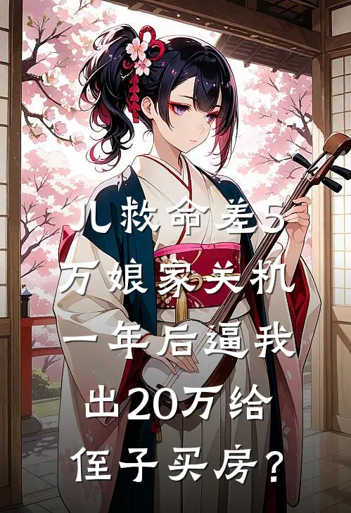 儿救命差5万娘家关机，一年后逼我出20万给侄子买房？