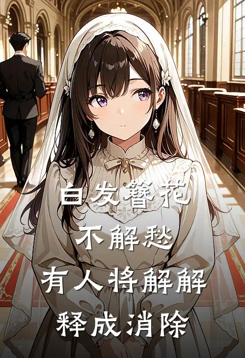 白发簪花不解愁,有人将解解释成消除