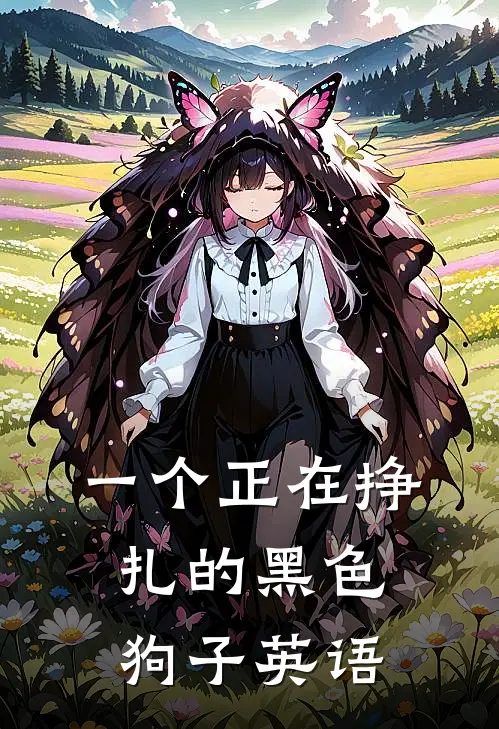 一个正在挣扎的黑色狗子英语