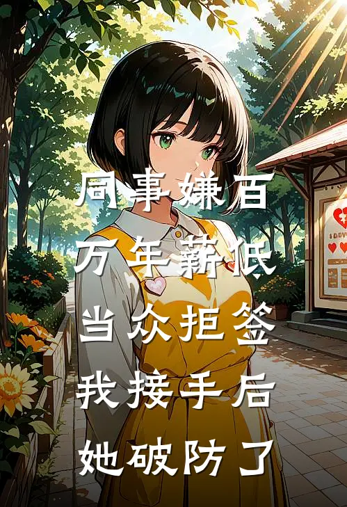 同事嫌百万年薪低当众拒签，我接手后她破防了