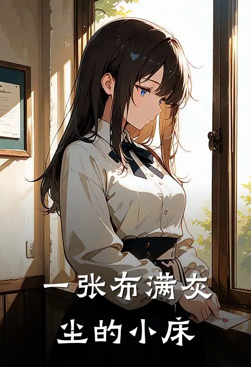一张布满灰尘的小床
