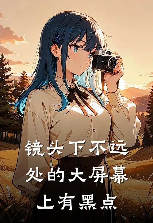镜头下不远处的大屏幕上有黑点