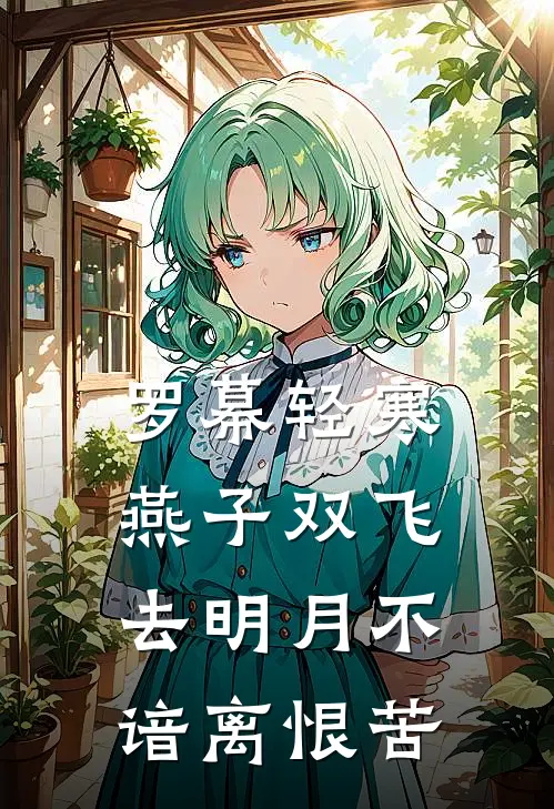 罗幕轻寒燕子双飞去明月不谙离恨苦