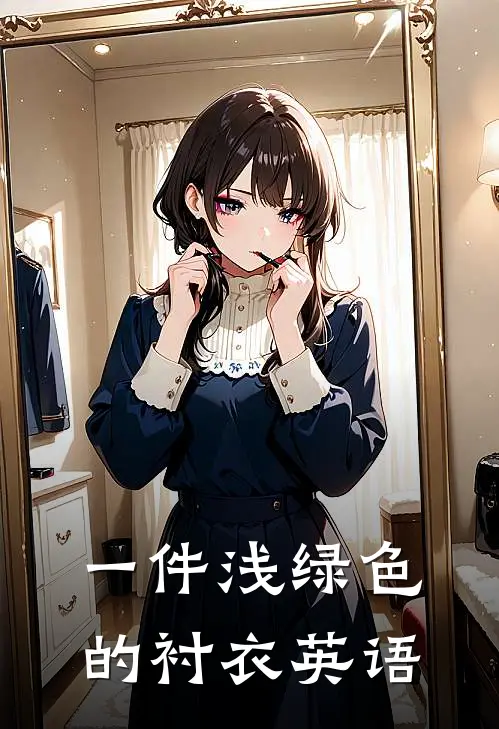 一件浅绿色的衬衣英语