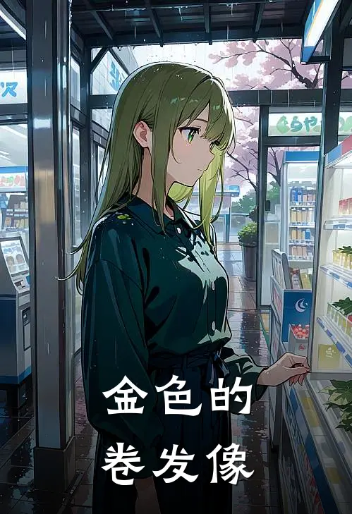 金色的卷发像