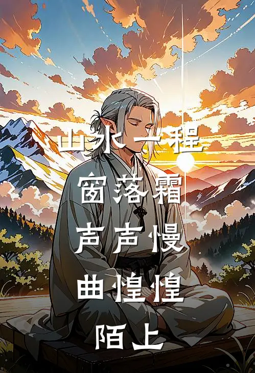 山水一程窗落霜,声声慢,曲惶惶,陌上