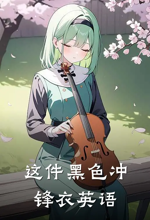这件黑色冲锋衣英语