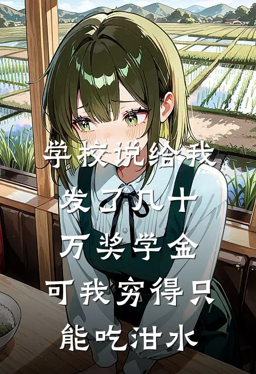 学校说给我发了几十万奖学金，可我穷得只能吃泔水