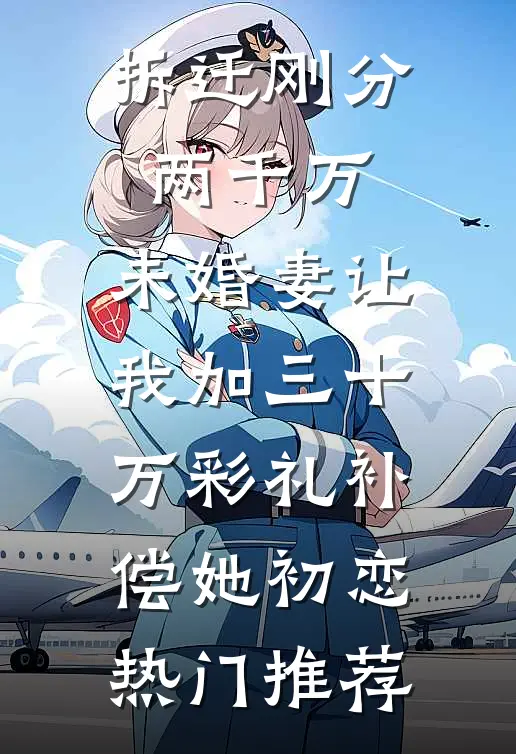 拆迁刚分两千万，未婚妻让我加三十万彩礼补偿她初恋热门推荐