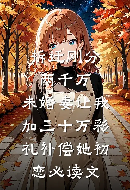 拆迁刚分两千万，未婚妻让我加三十万彩礼补偿她初恋必读文