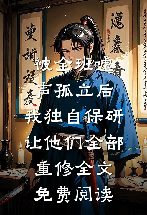 被全班“嘘”声孤立后，我独自保研让他们全部重修全文免费阅读
