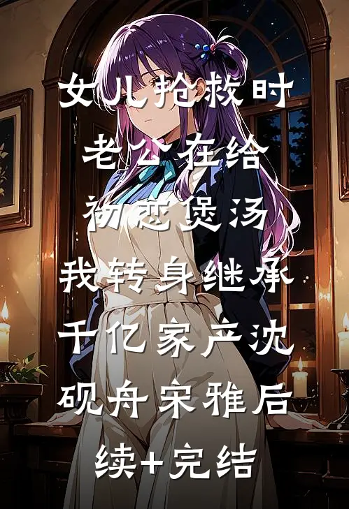 女儿抢救时老公在给初恋煲汤，我转身继承千亿家产沈砚舟宋雅后续+完结