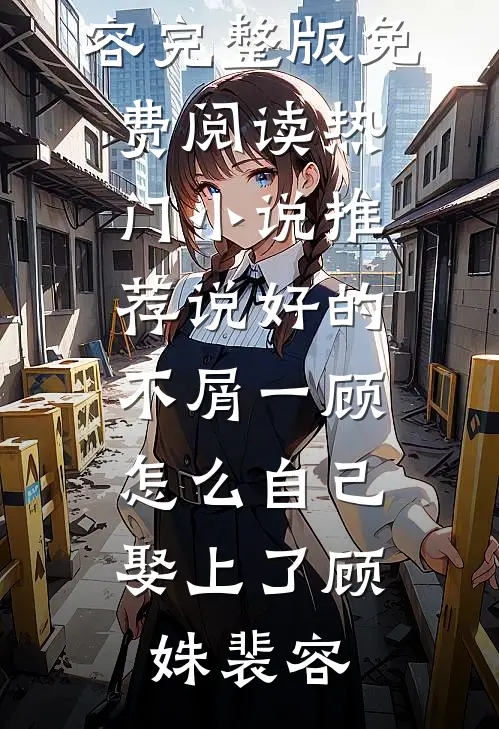 说好的不屑一顾，怎么自己娶上了顾姝裴容完整版免费阅读_热门小说推荐说好的不屑一顾，怎么自己娶上了(顾姝裴容)