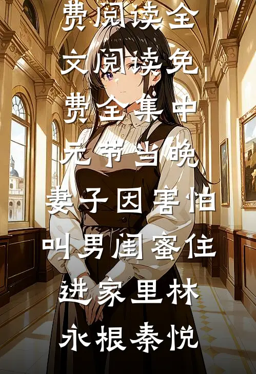 中元节当晚，妻子因害怕叫男闺蜜住进家里林永根秦悦无弹窗免费阅读_全文阅读免费全集中元节当晚，妻子因害怕叫男闺蜜住进家里林永根秦悦