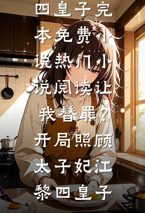 让我替罪？开局照顾太子妃(江黎四皇子)完本免费小说_热门小说阅读让我替罪？开局照顾太子妃(江黎四皇子)
