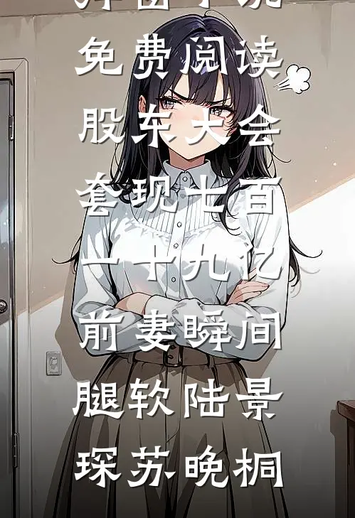 股东大会套现七百一十九亿前妻瞬间腿软陆景琛苏晚桐免费小说完整版_无弹窗小说免费阅读股东大会套现七百一十九亿前妻瞬间腿软(陆景琛苏晚桐)