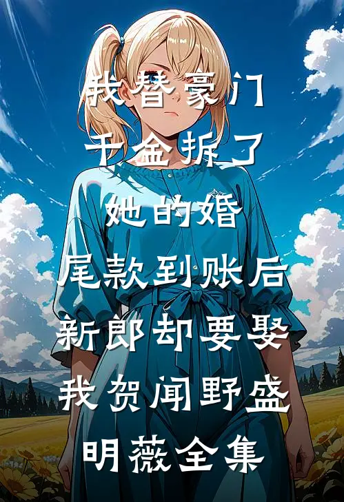 我替豪门千金拆了她的婚，尾款到账后新郎却要娶我贺闻野盛明薇全集