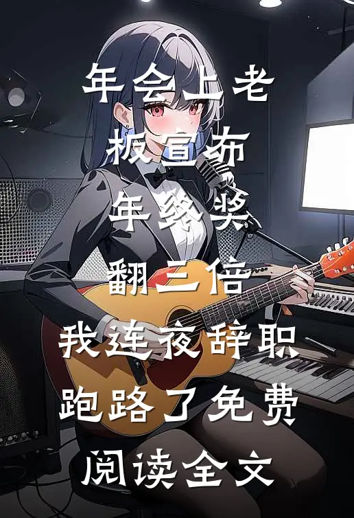 年会上老板宣布年终奖翻三倍，我连夜辞职跑路了免费阅读全文