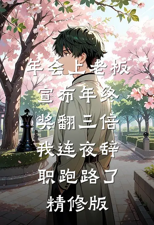 年会上老板宣布年终奖翻三倍，我连夜辞职跑路了精修版