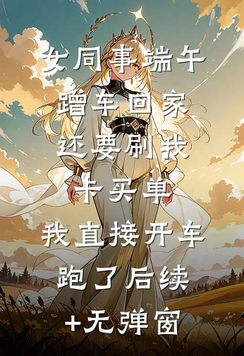 女同事端午蹭车回家，还要刷我卡买单，我直接开车跑了后续+无弹窗