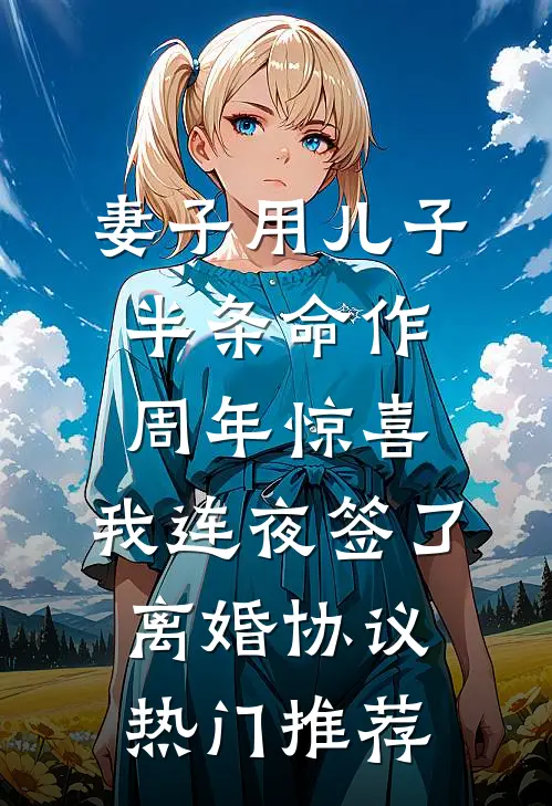 妻子用儿子半条命作周年惊喜，我连夜签了离婚协议热门推荐