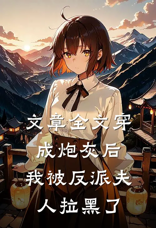 文章全文穿成炮灰后,我被反派夫人拉黑了免费阅读