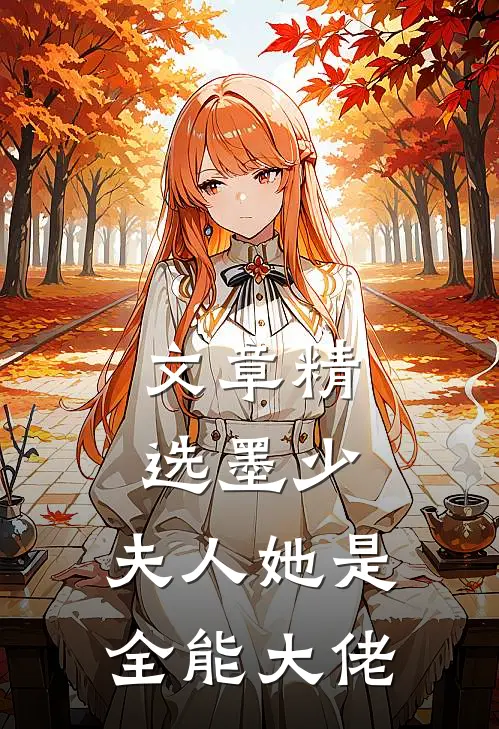 文章精选墨少，夫人她是全能大佬