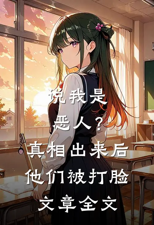 说我是恶人？真相出来后他们被打脸文章全文