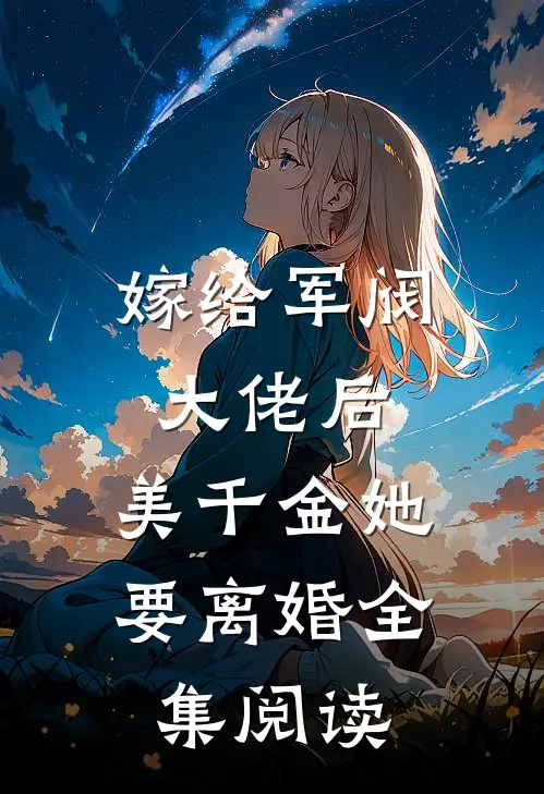 嫁给军阀大佬后,美千金她要离婚全集阅读
